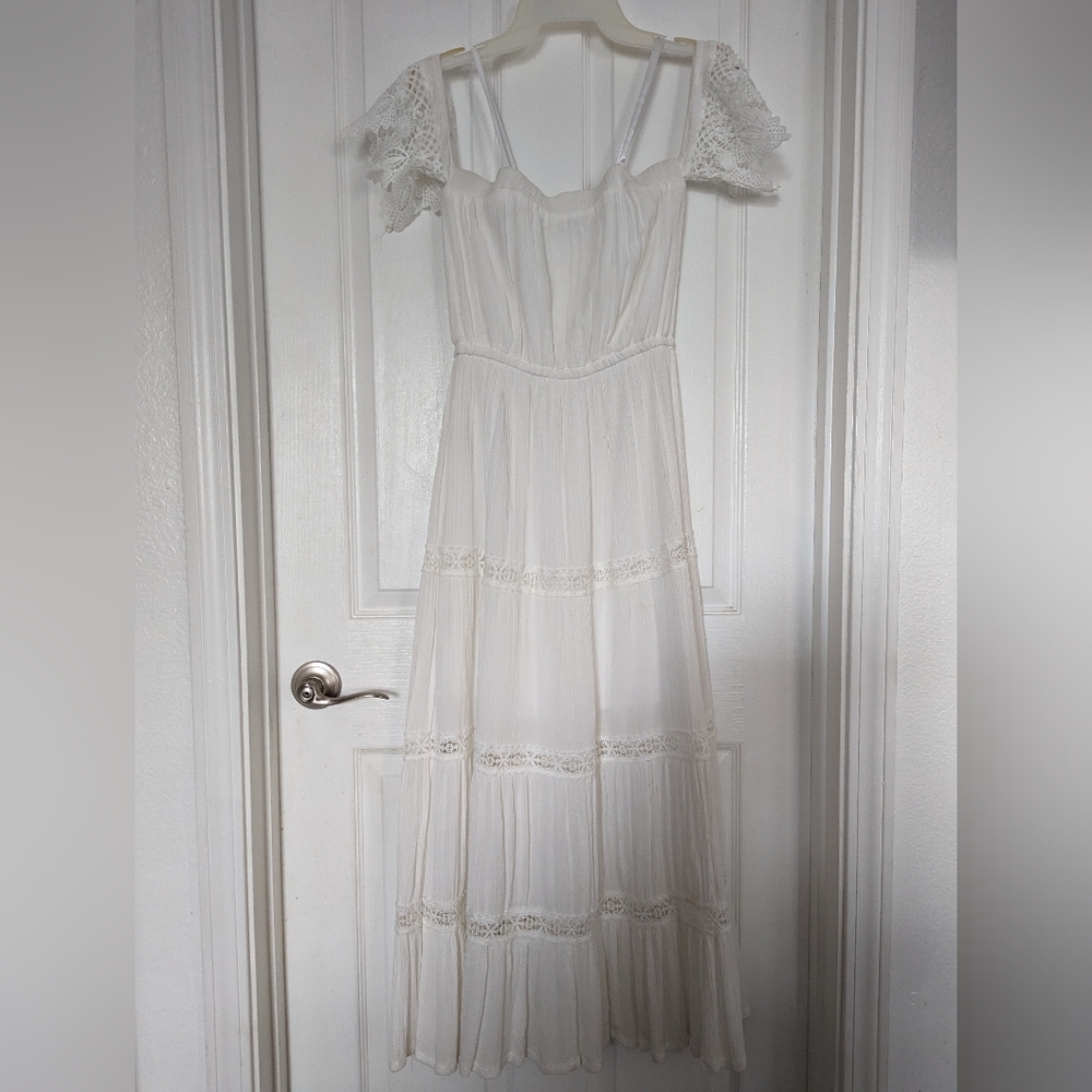 🔴5 for $20 White Maxi dress